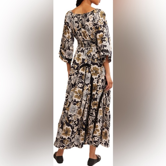 NWT Free People Dixie Printed Floral Maxi Dress Size Small - Picture 2 of 7